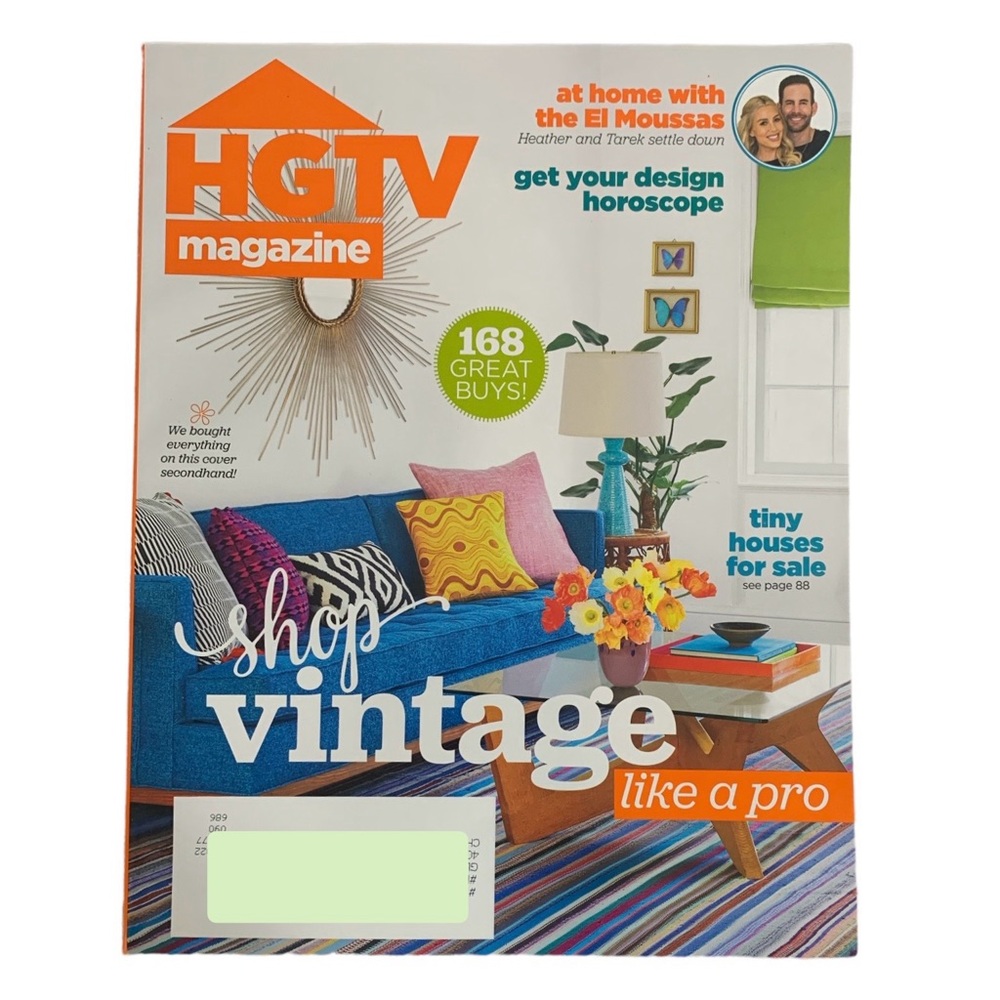 HGTV Magazine March April 2023 Shop Vintage Like A Pro Tiny Houses Great Buys